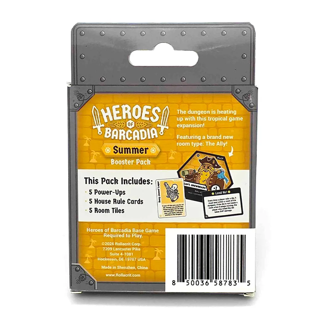 Roll A Crit Heroes of Barcadia Summer Booster uitbreiding