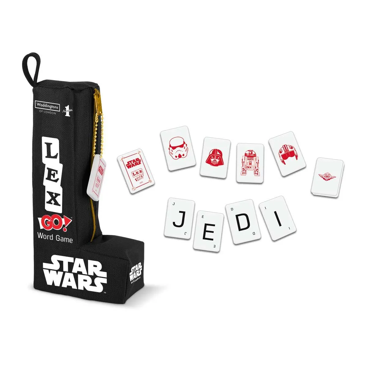 Top Trumps Star Wars Lex-Go woordspel letters 55 tegels