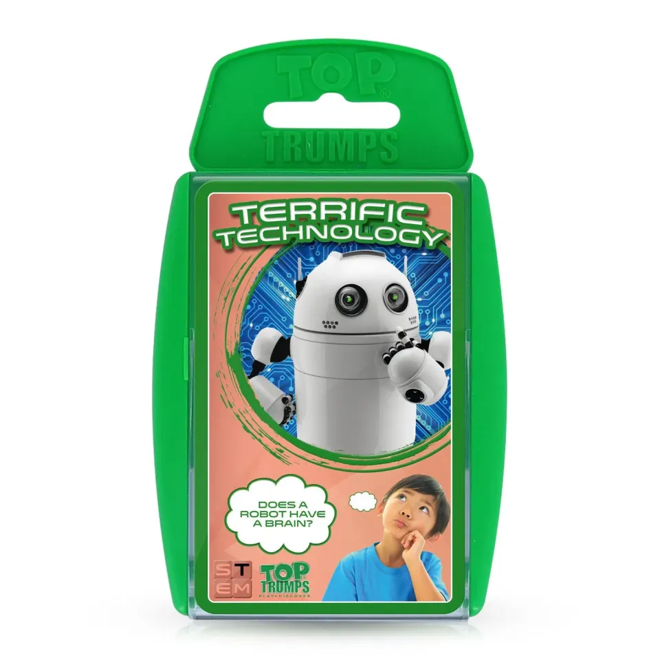 Top Trumps STEM Terrific Technology 21 kaartspel techniek