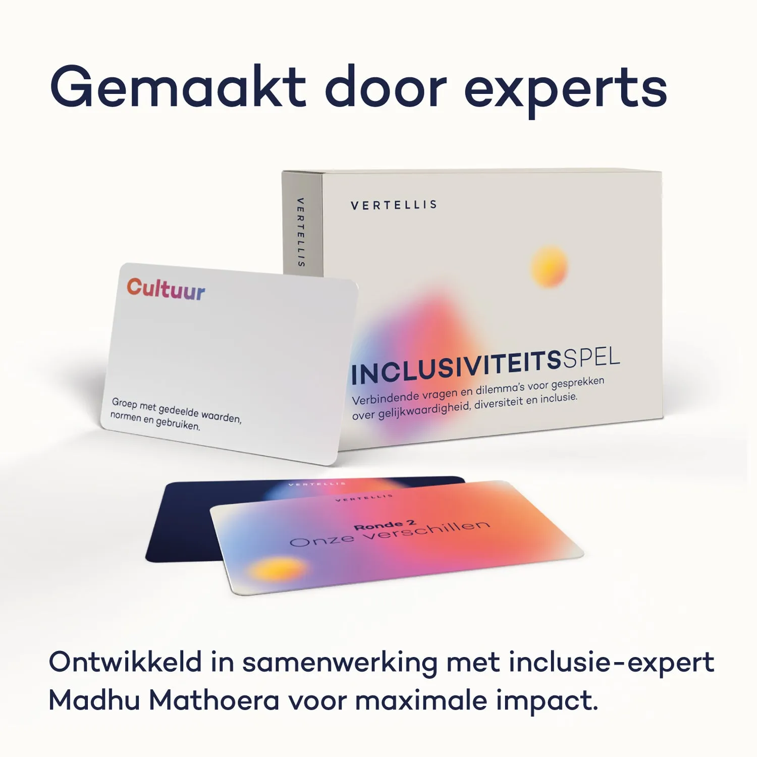 Vertellis Inclusiviteitsspel kaartspel diversiteit