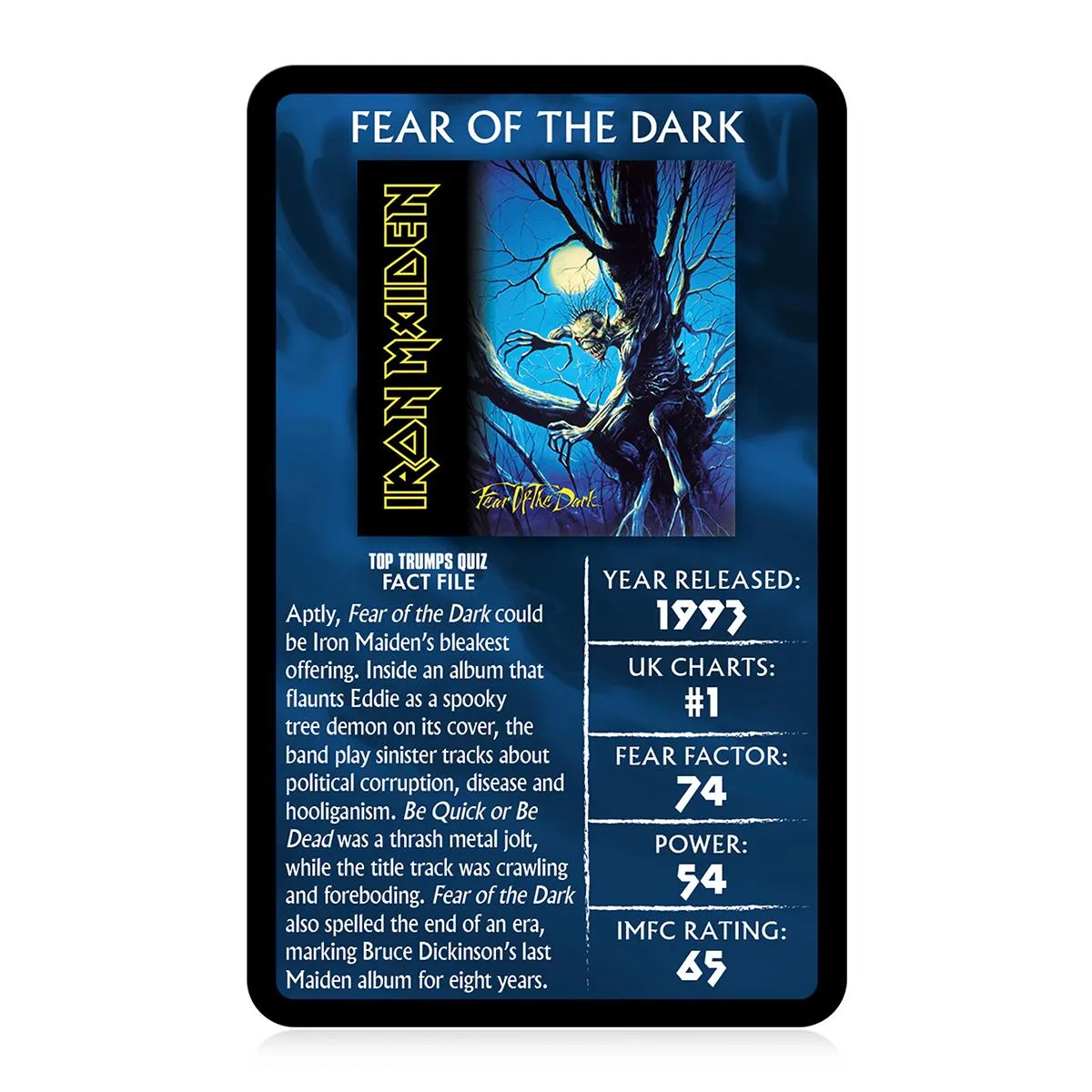 Top Trumps Iron Maiden kaartspel limited edition