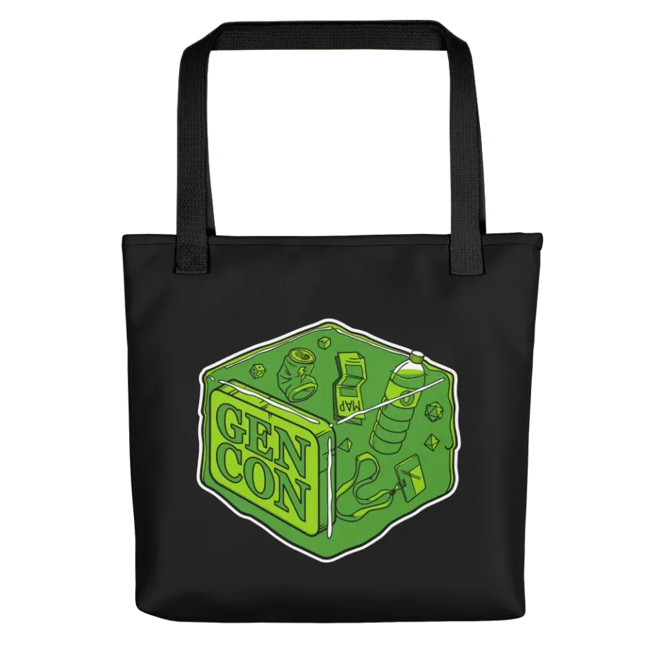 Roll A Crit Gelatinous Cube tote bag 10 liter
