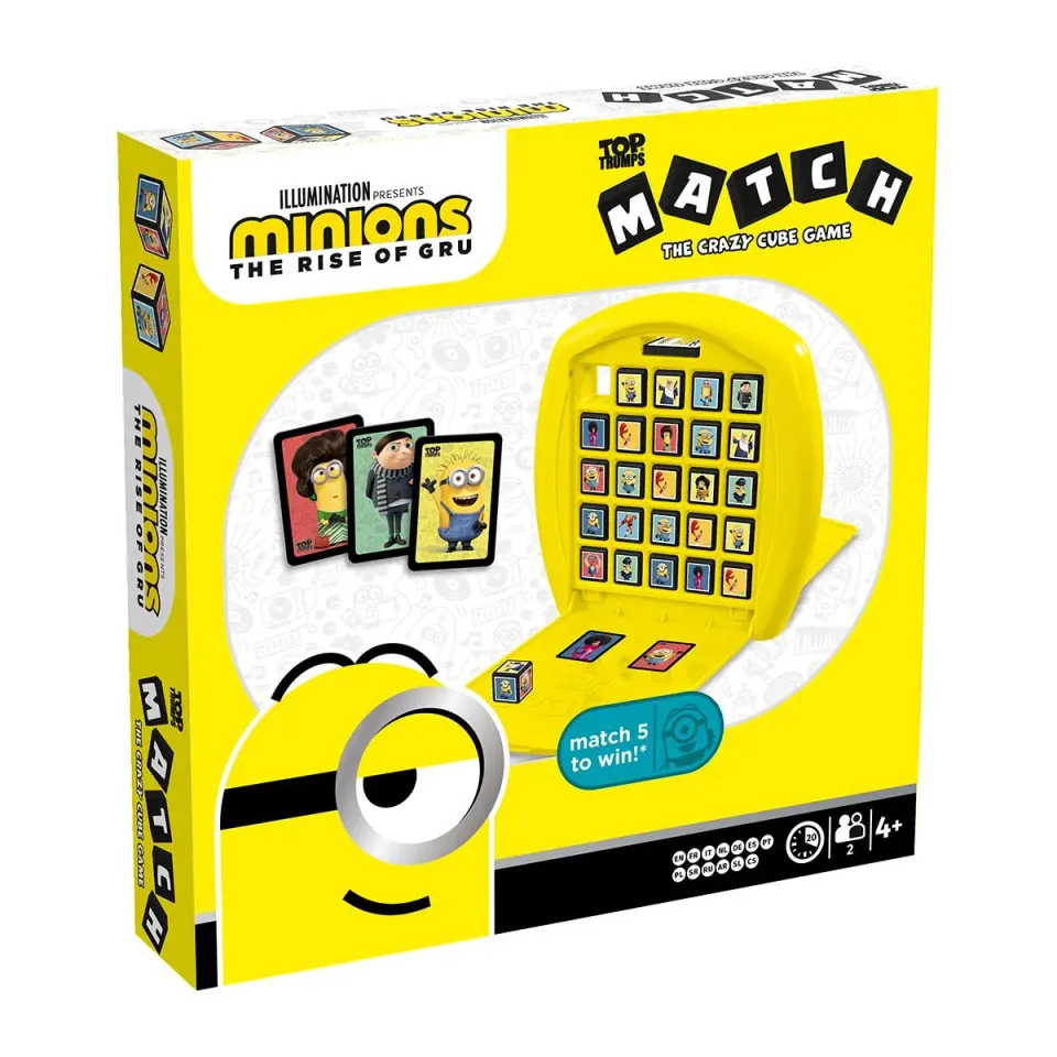 Top Trumps Match Minions 2 kubusspel