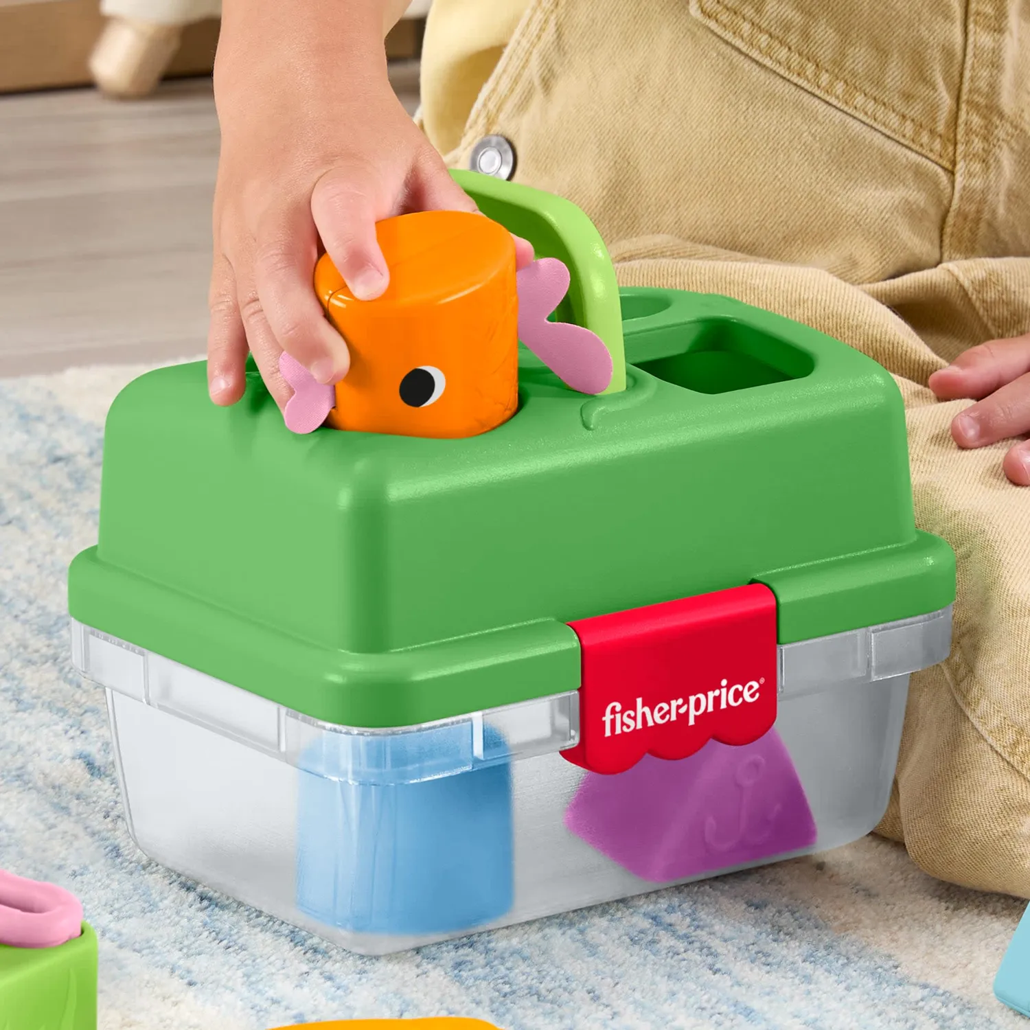 Fisher-Price Friendship Forest sorteerdoos vormenstoof visspel