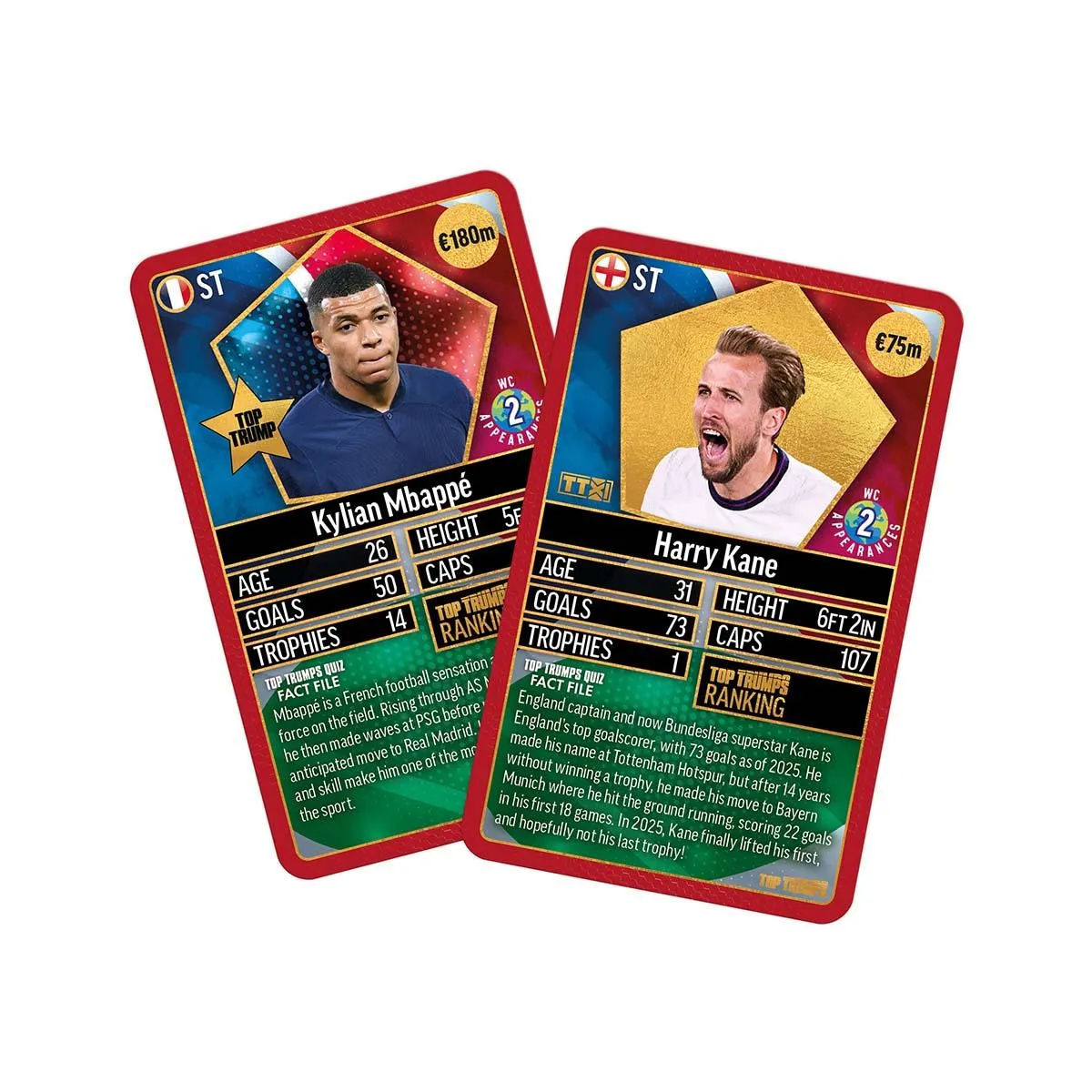Top Trumps World Football Stars Top 200 Chrome Pack Starter Kit