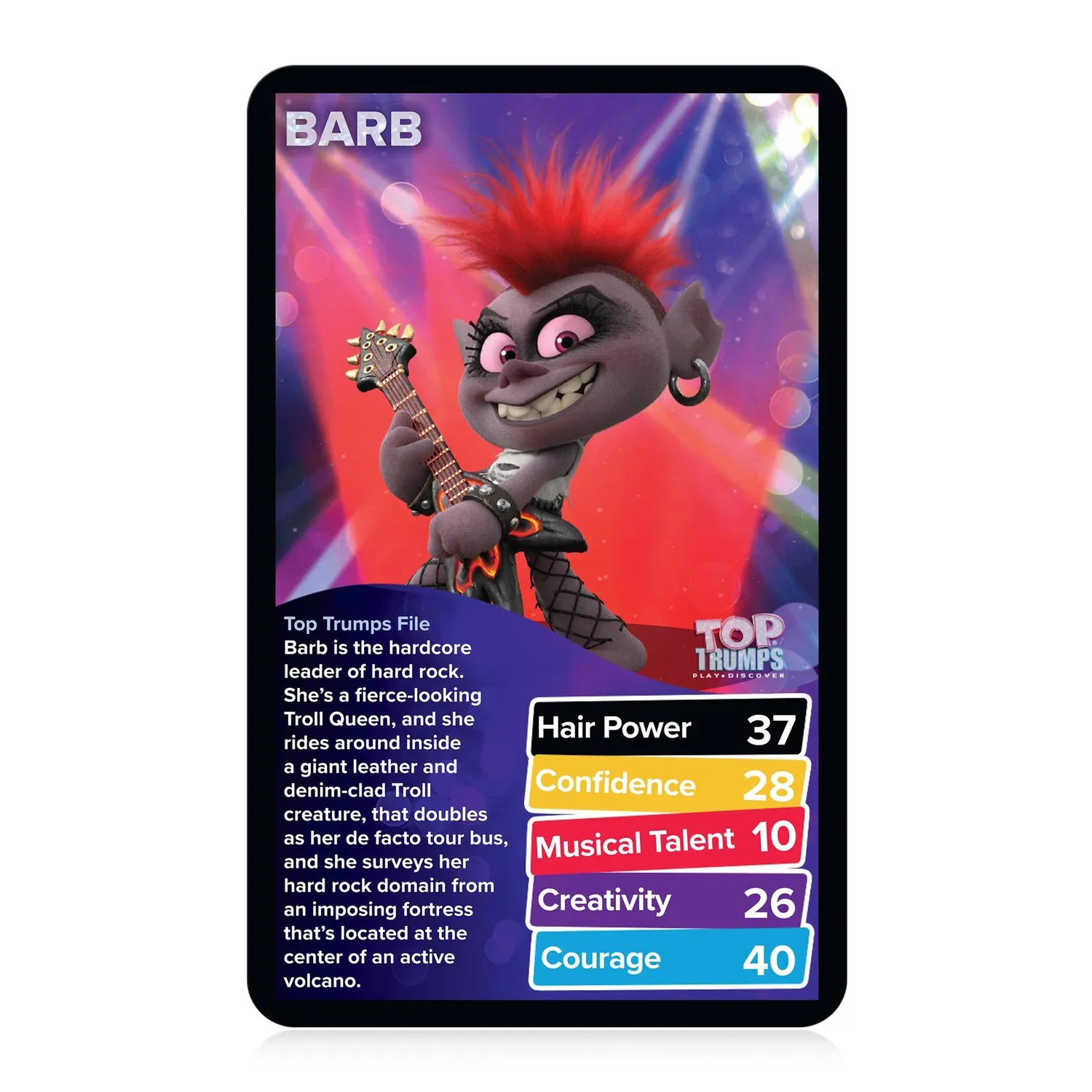 Top Trumps Trolls World Tour kaartspel muziek
