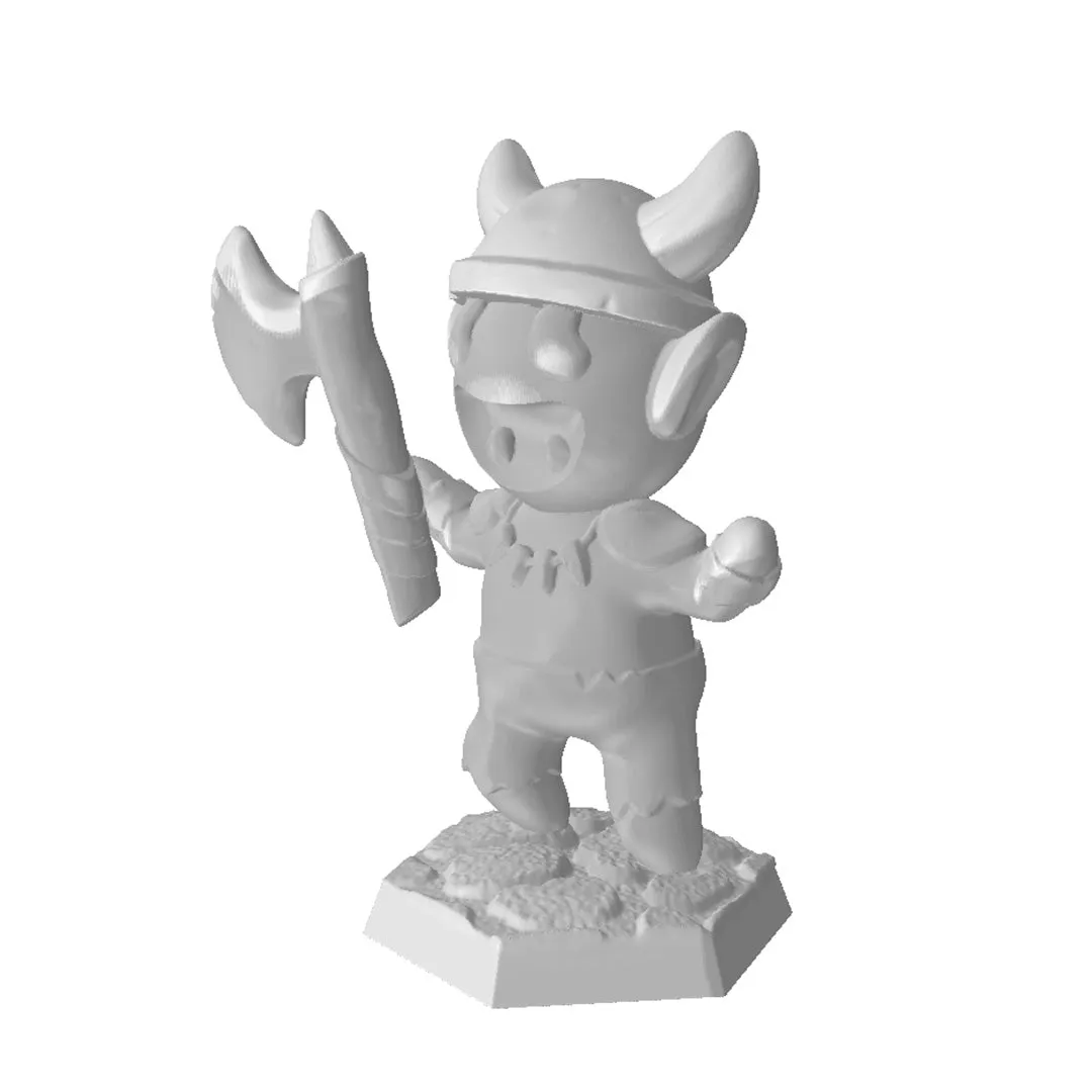 Rollacrit Keggar the Barbeerian STL-bestand download