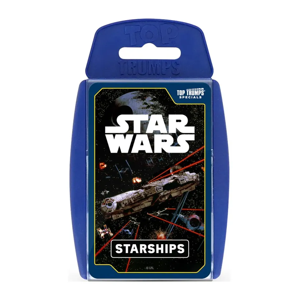 Top Trumps Star Wars Starships kaartspel ruimteschepen