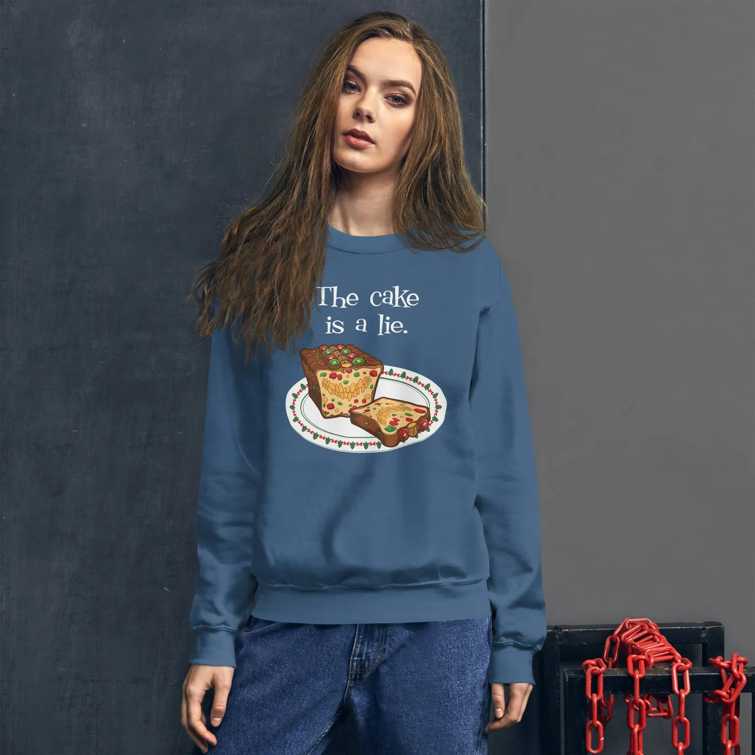 Rollacrit Mimic Fruitcake Sweatshirt unisex