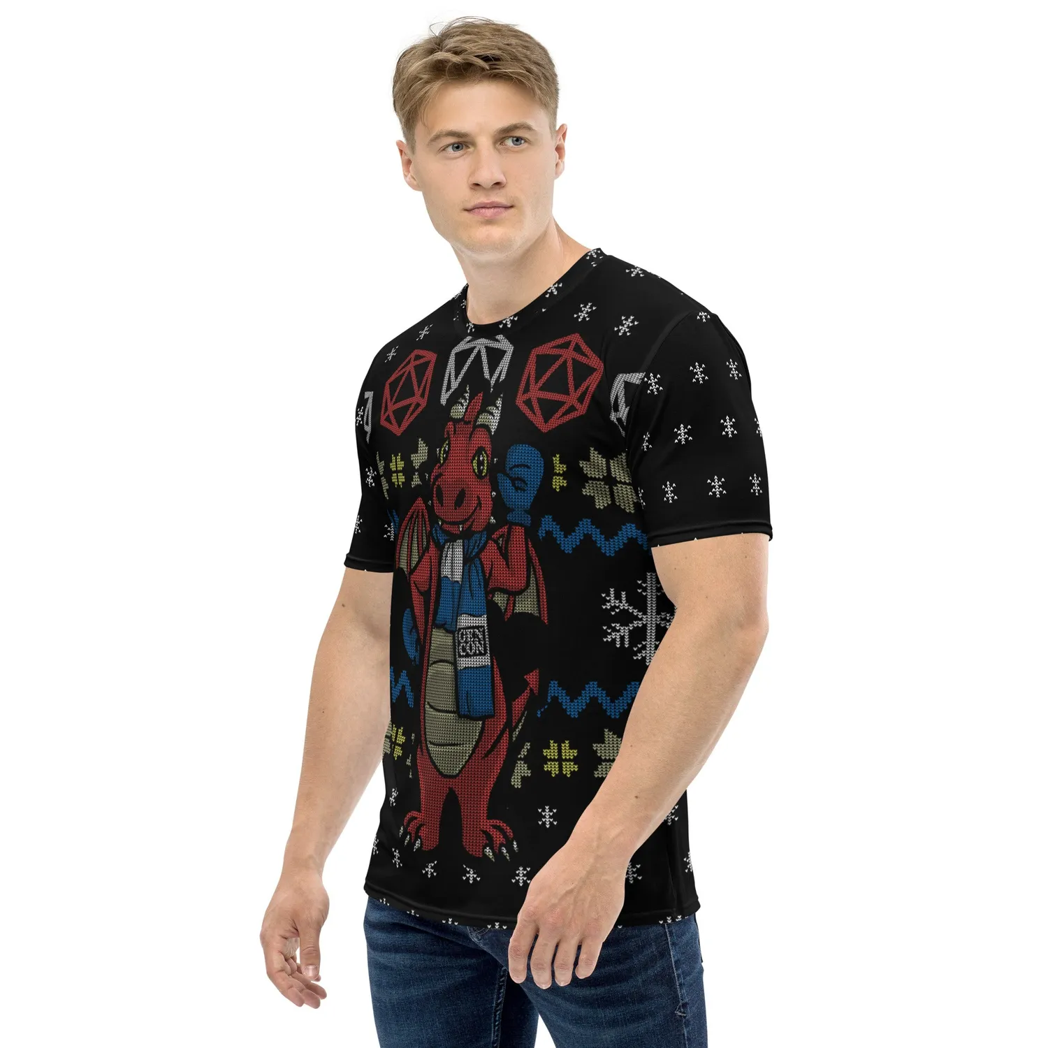 Gen Con Genevieve Holiday shirt all-over print winter