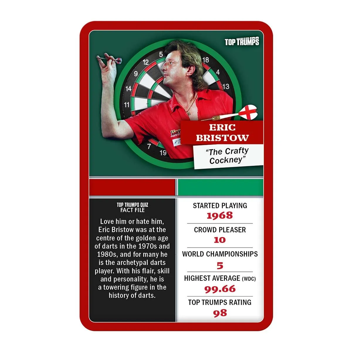 Top Trumps Darts Greats kaartspel giftset