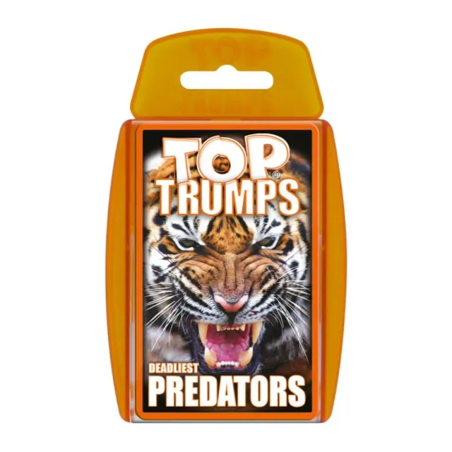 Top Trumps Deadliest Predators kaartspel dieren editie