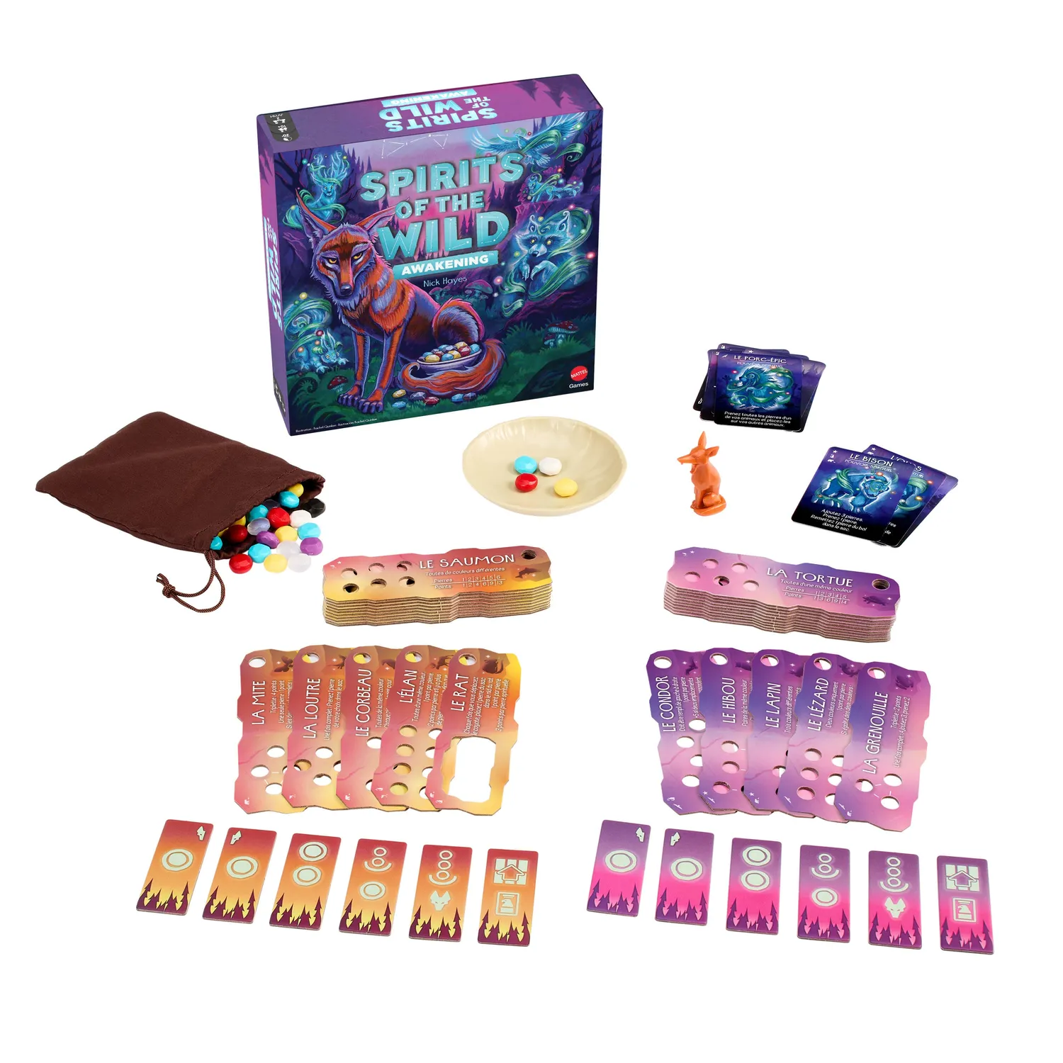 Mattel Games Esprits de la Nature Eveil bordspel 2 spelers