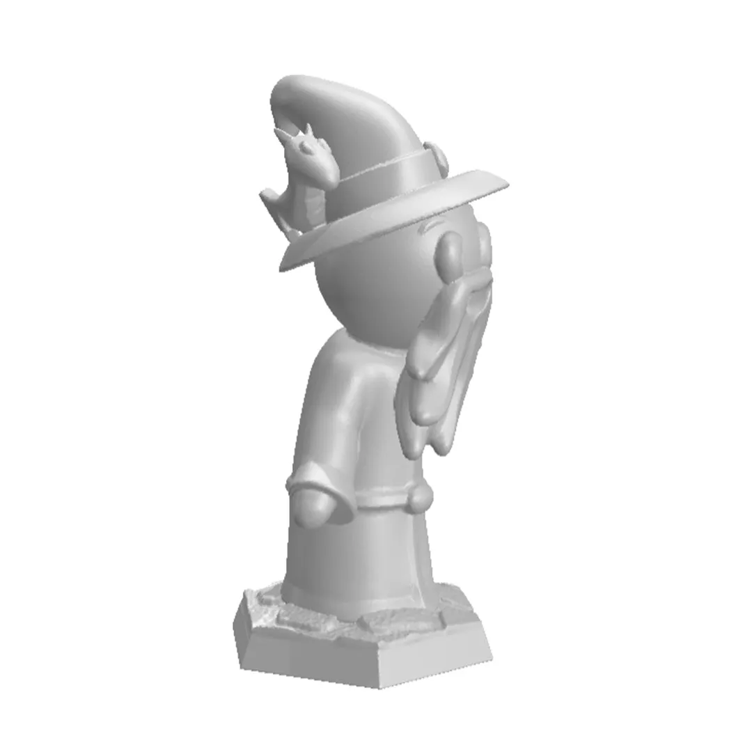 Roll A Crit Heroes of Barcadia Merlo the Saucerer STL-bestand