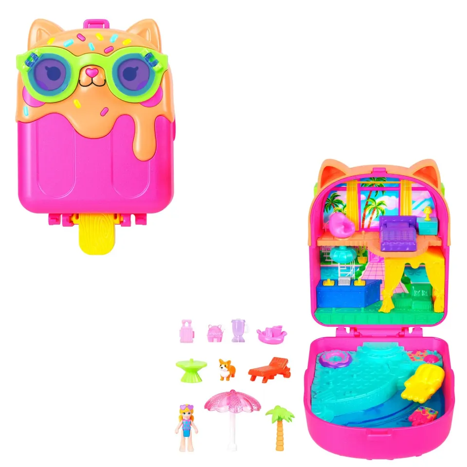 Polly Pocket Kitten Sorbet IJsje speelset mini-pop 4+