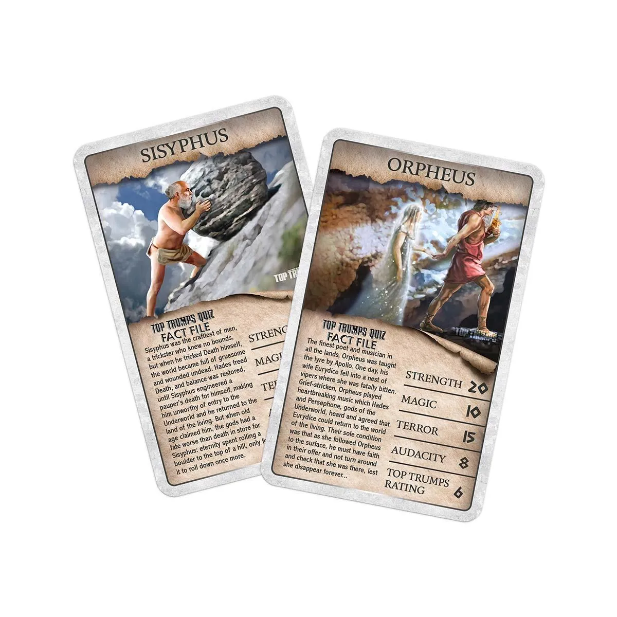 Top Trumps Greek Myths 30 Fantastic Tales kaartspel limited edition