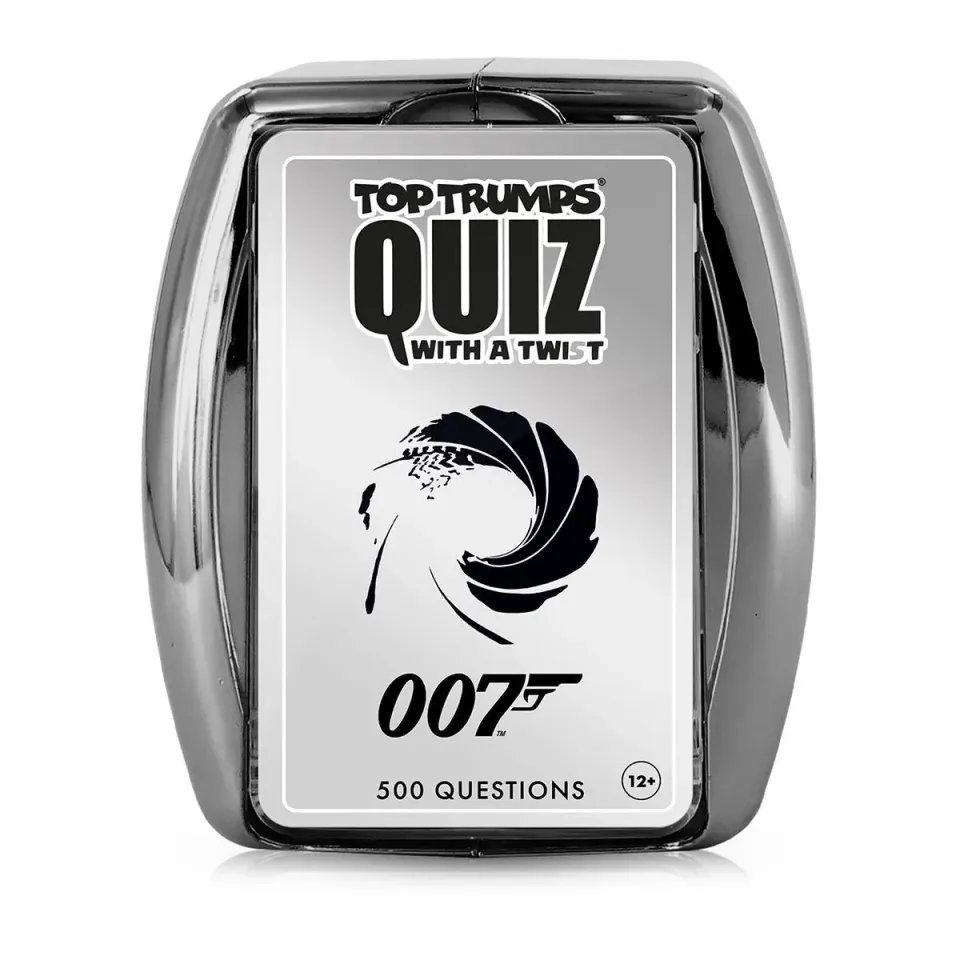 Top Trumps Quiz James Bond 007 quizspel 500 vragen