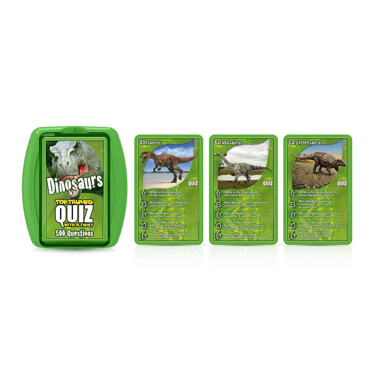 Top Trumps Quiz Dinosaurs quizspel dino-editie