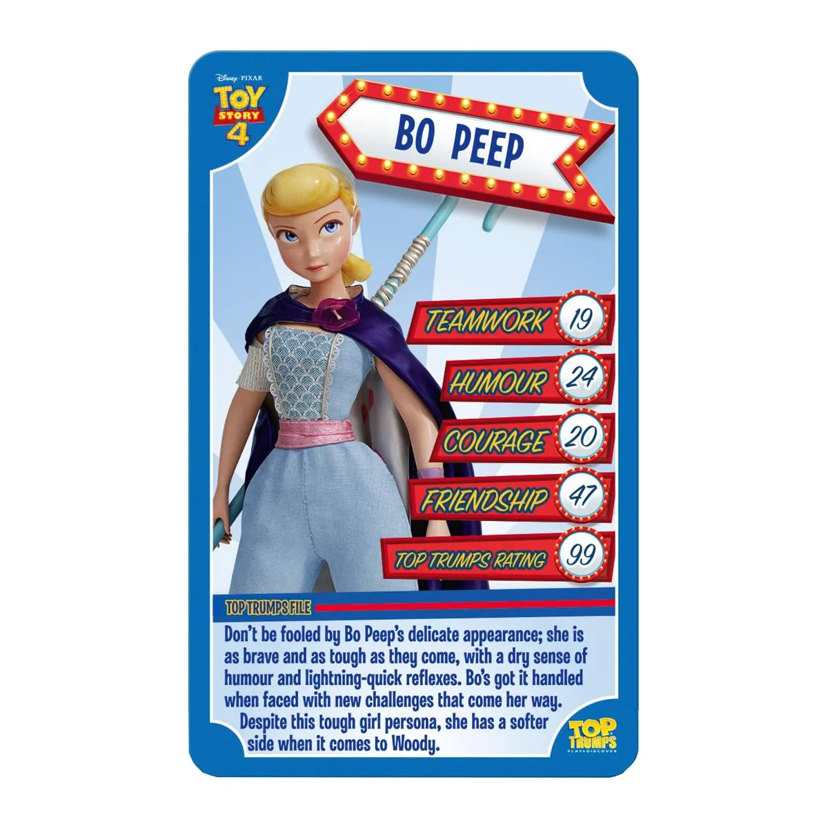 Top Trumps Toy Story 4 kaartspel met 30 kaarten