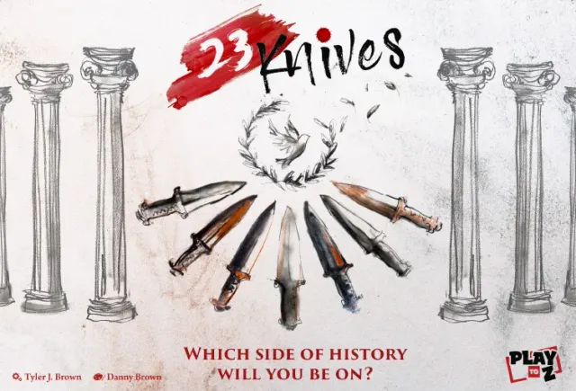 Play to Z 23 Knives bordspel kaartspel