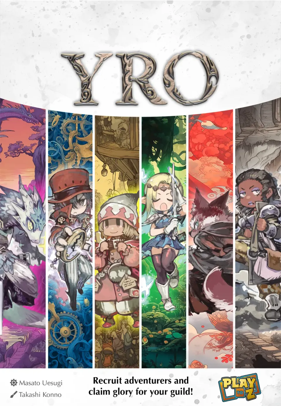 Play to Z YRO bordspel basisspel abstract