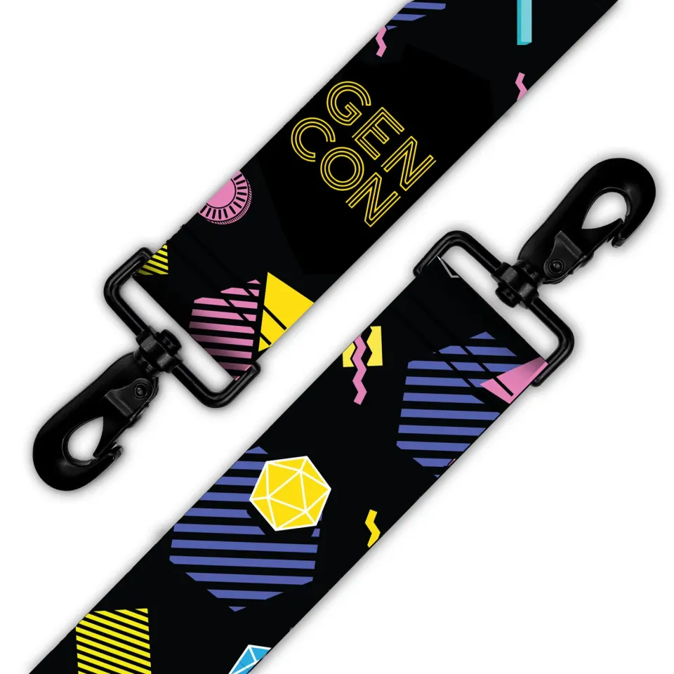 Gen Con Neon Arcade Vibes tasriem 140 cm nylon