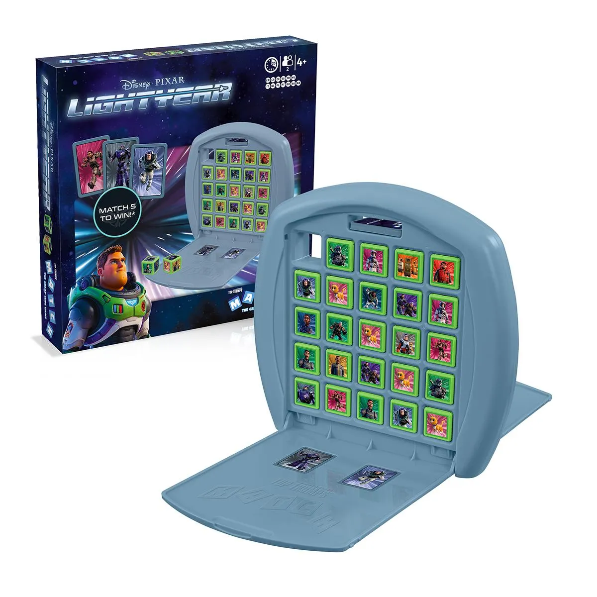 Top Trumps Match Lightyear kubusspel 5 op rij
