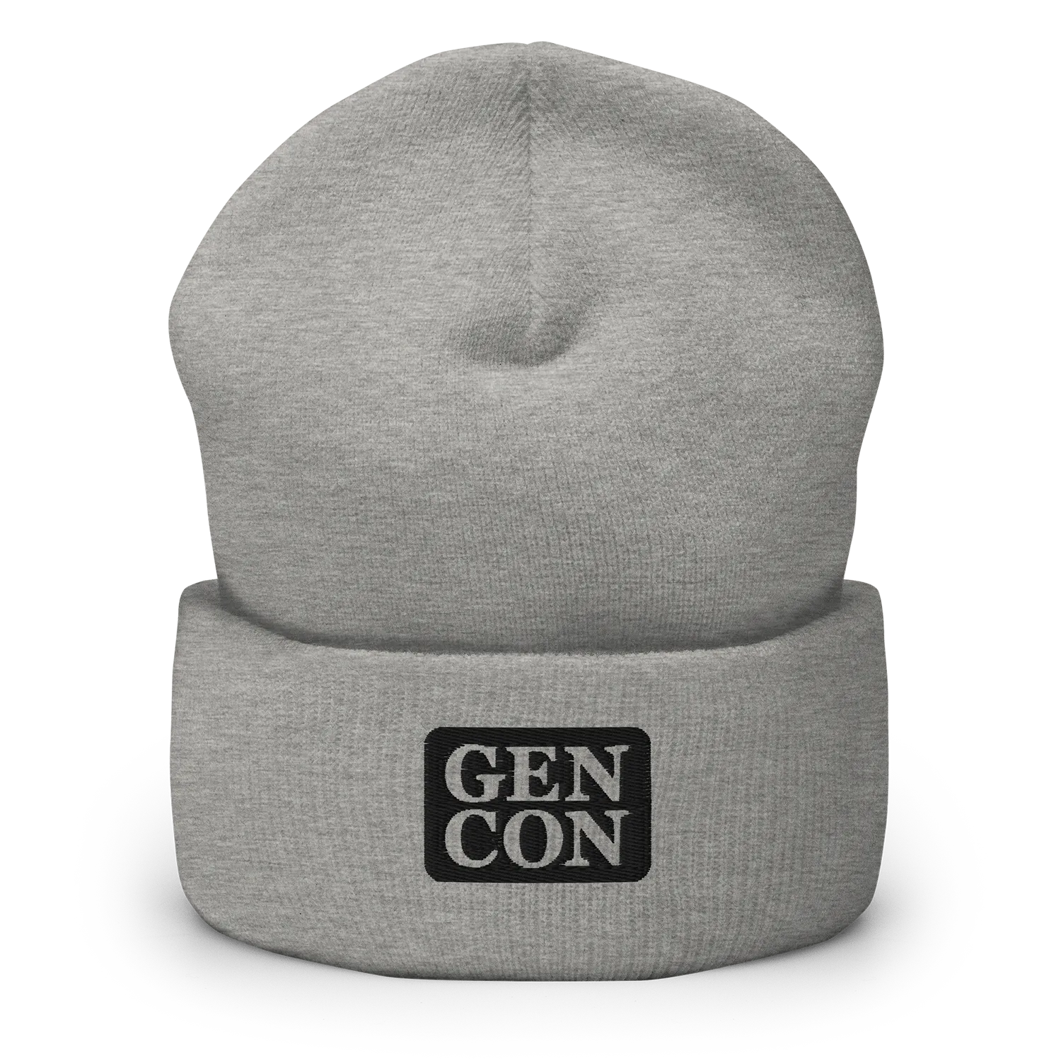 Roll A Crit Gen Con beanie muts acryl zwart grijs