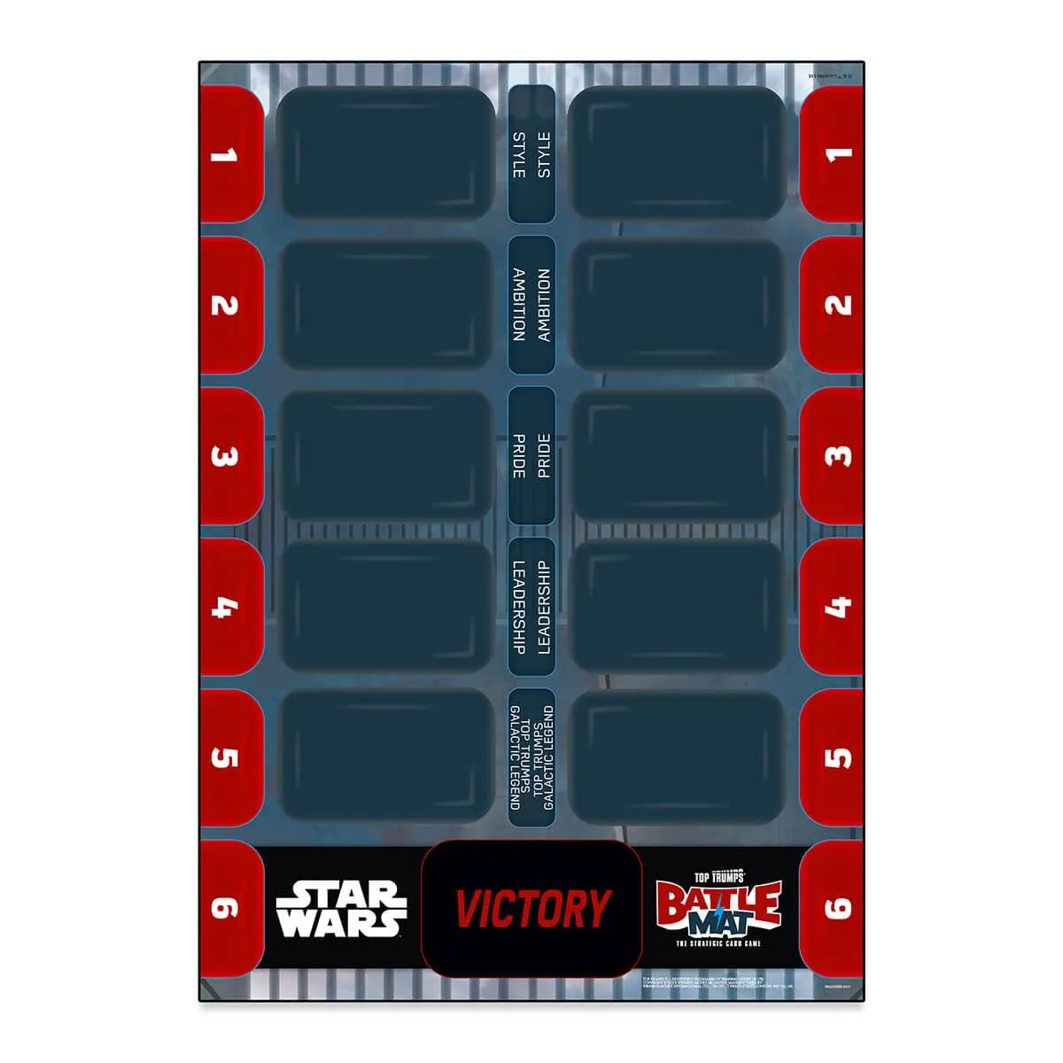 Top Trumps Battle Mat Skywalker Saga kaartspel 2 spelers
