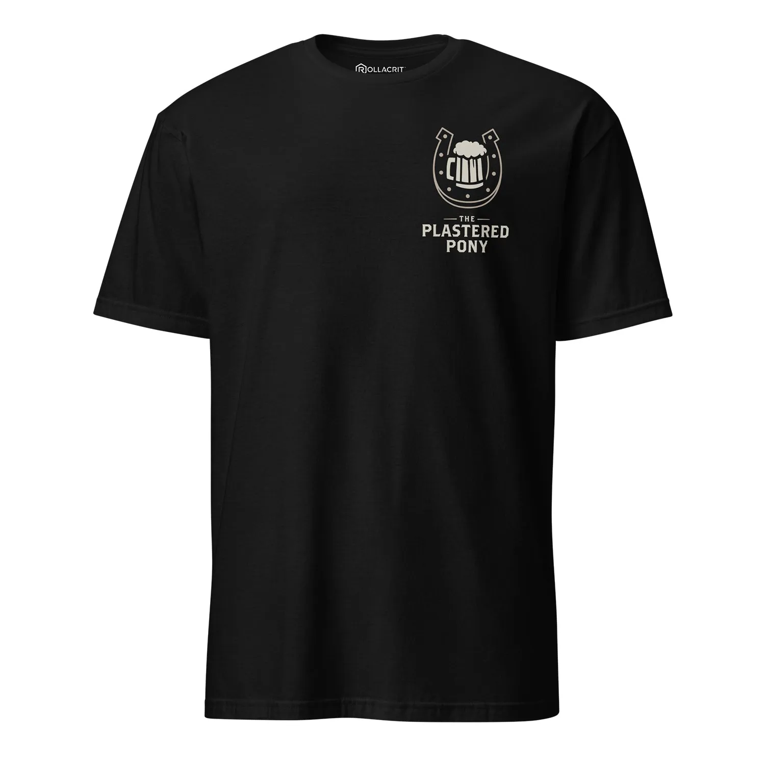 Roll A Crit Heroes of Barcadia Plastered Pony T-shirt zwart katoen