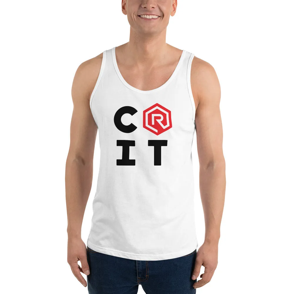 Rollacrit CRIT Logo Tank Top zwart mouwloos unisex