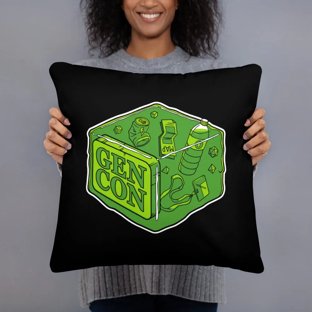 Roll A Crit Gen Con Gelatinous Cube kussen polyester