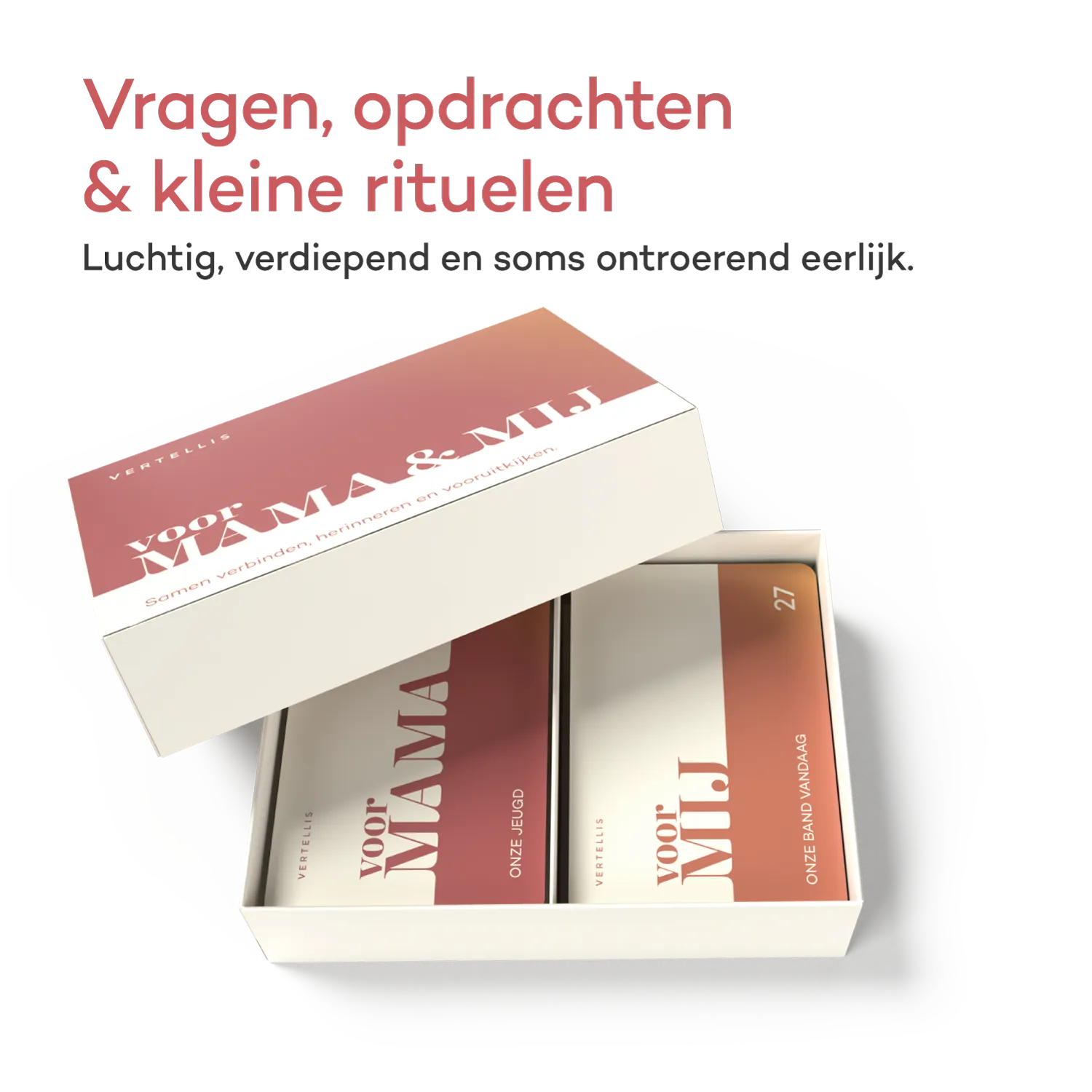 Vertellis Voor Mama en Mij kaartendeck jaarset