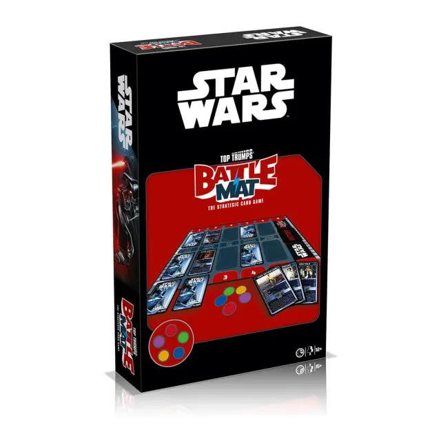 Top Trumps Battle Mat Skywalker Saga kaartspel 2 spelers