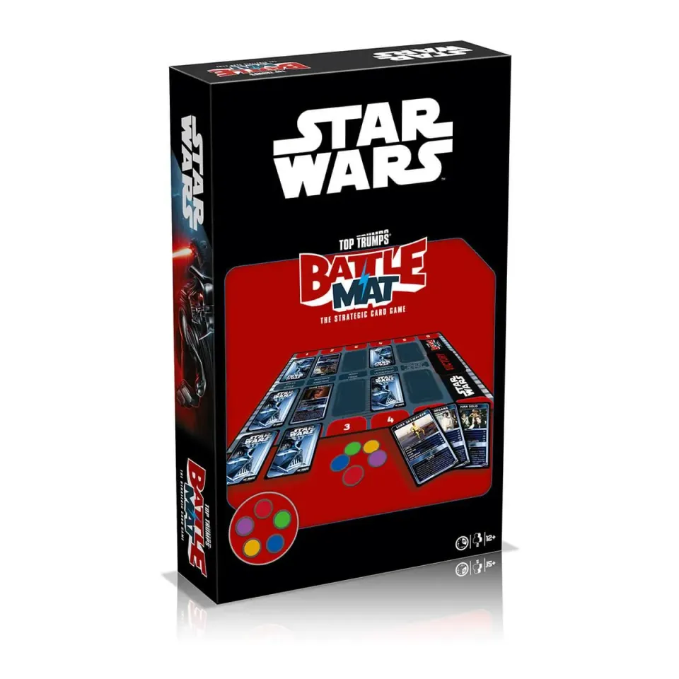 Top Trumps Battle Mat Skywalker Saga kaartspel 2 spelers