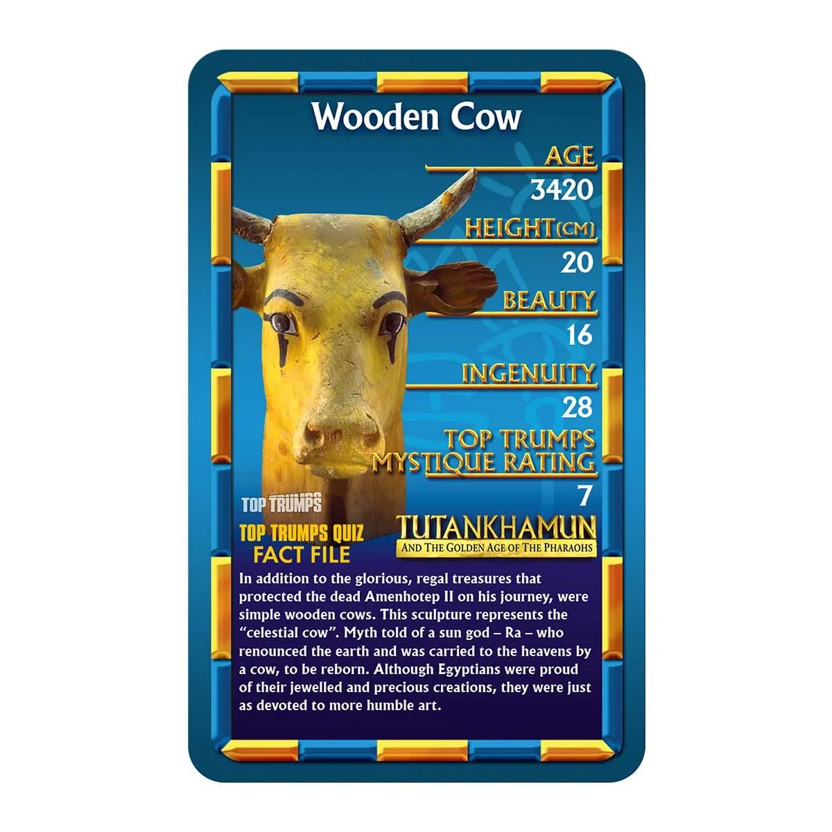 Top Trumps Toetanchamon Egypte kaartspel limited edition