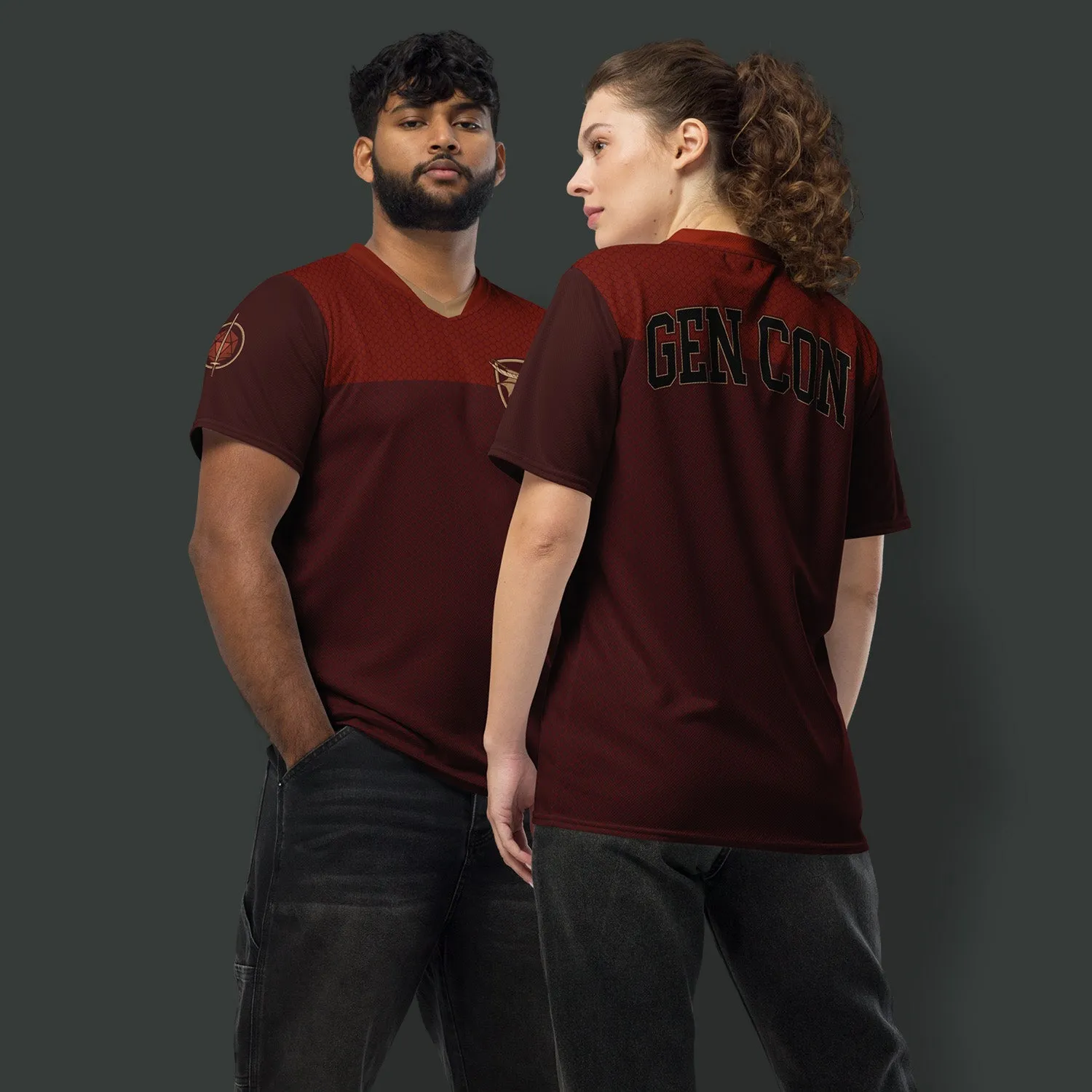 Roll A Crit House of Genevieve voetbalshirt 2026 bordeaux