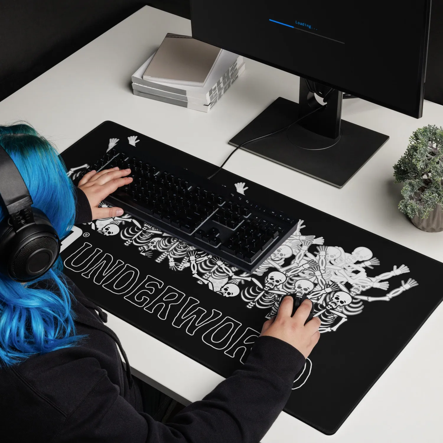 Gen Con Underworld muismat 45x40 antislip gestikt
