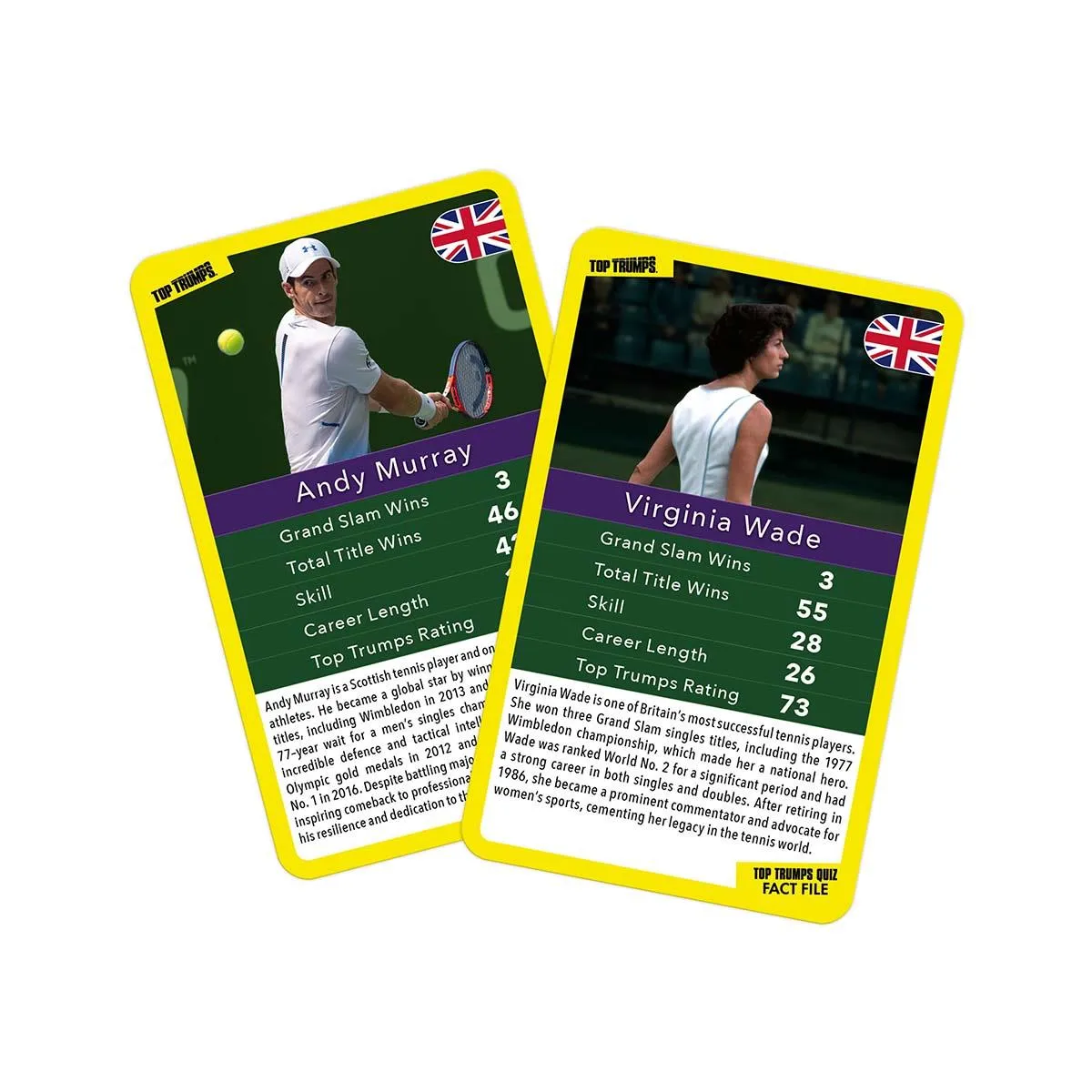 Top Trumps Tennis Stars kaartspel limited edition tennis