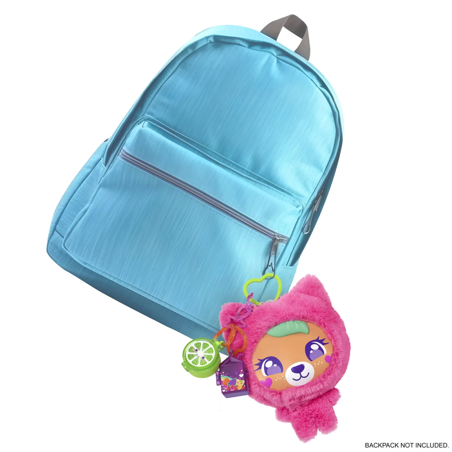 Polly Pocket Knuffelbeer compact speelset fruit met pop