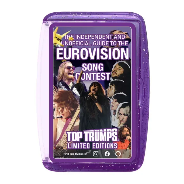 Top Trumps Eurovision kaartspel songfestival editie