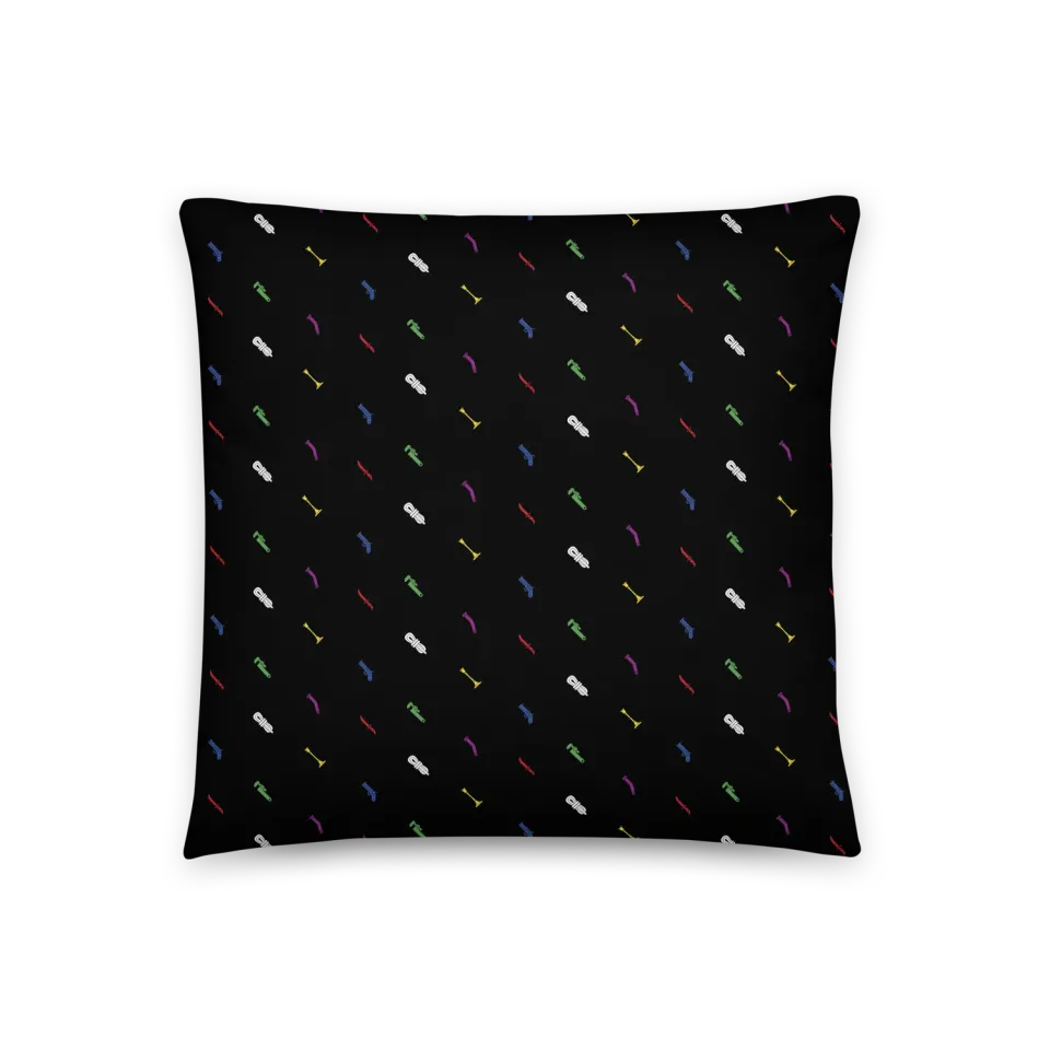Roll A Crit Get a Hint sierkussen 45x45 polyester