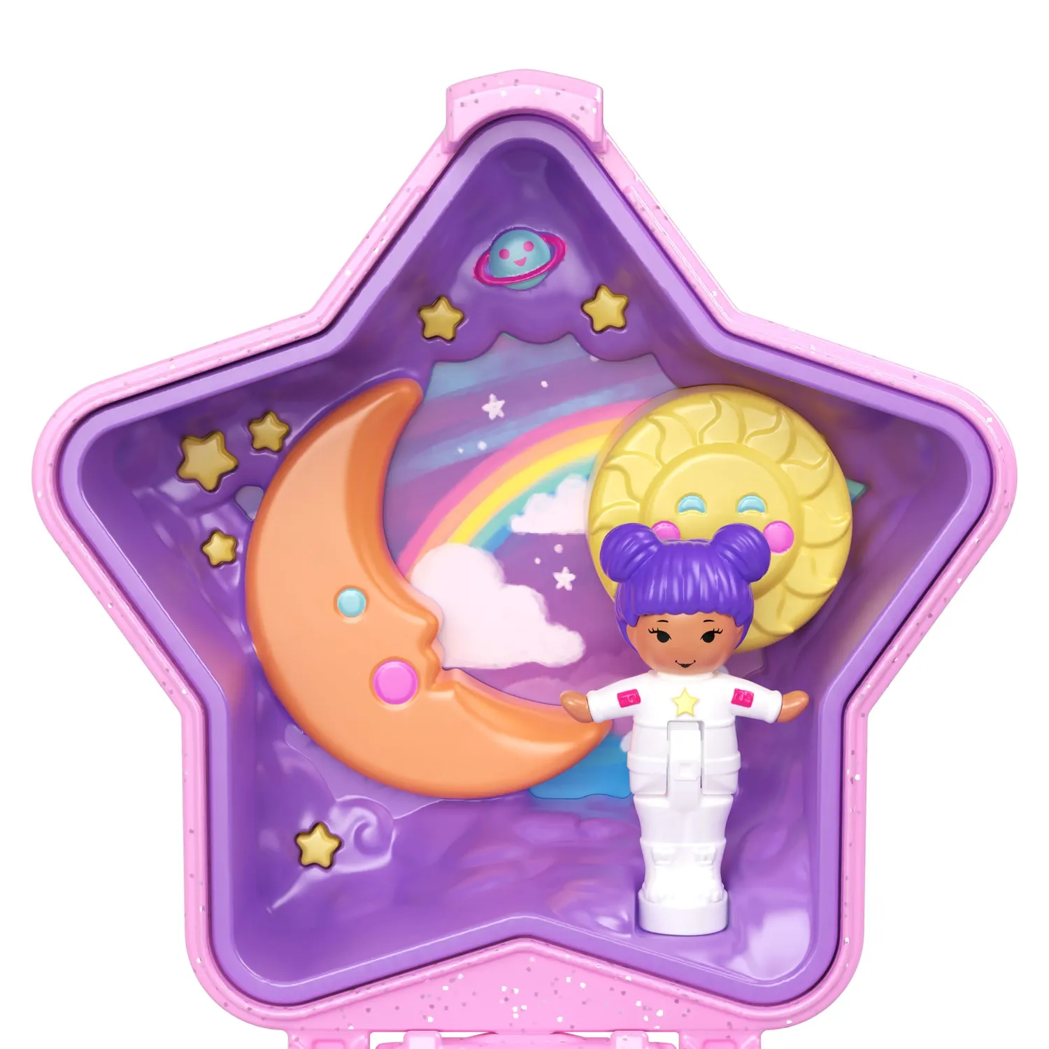 Polly Pocket Collector Ring Box speelset nostalgisch met ring