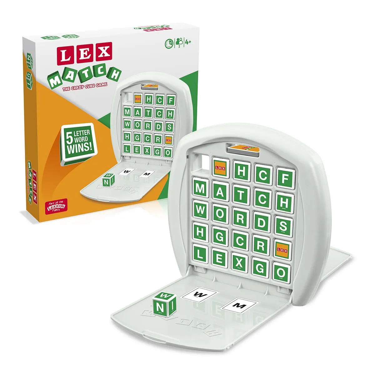 Top Trumps Match Lex woordspel kubusspel 5 op rij