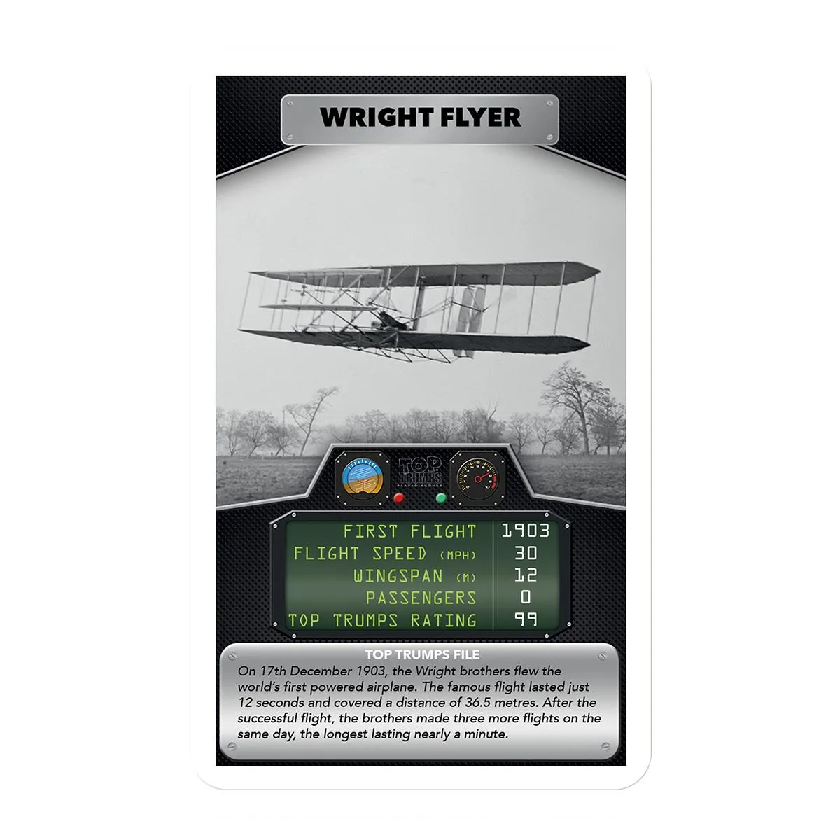 Top Trumps Planes kaartspel 30 kaarten vliegtuigen
