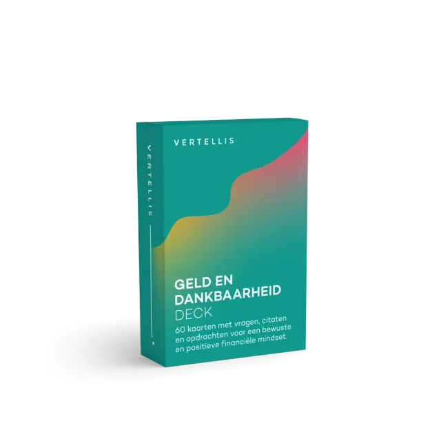Vertellis Geld en Dankbaarheid kaartendeck 60 kaarten