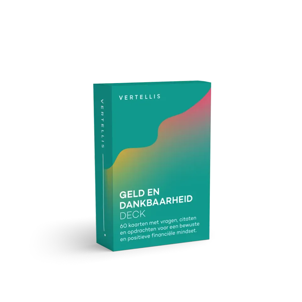 Vertellis Geld en Dankbaarheid kaartendeck 60 kaarten