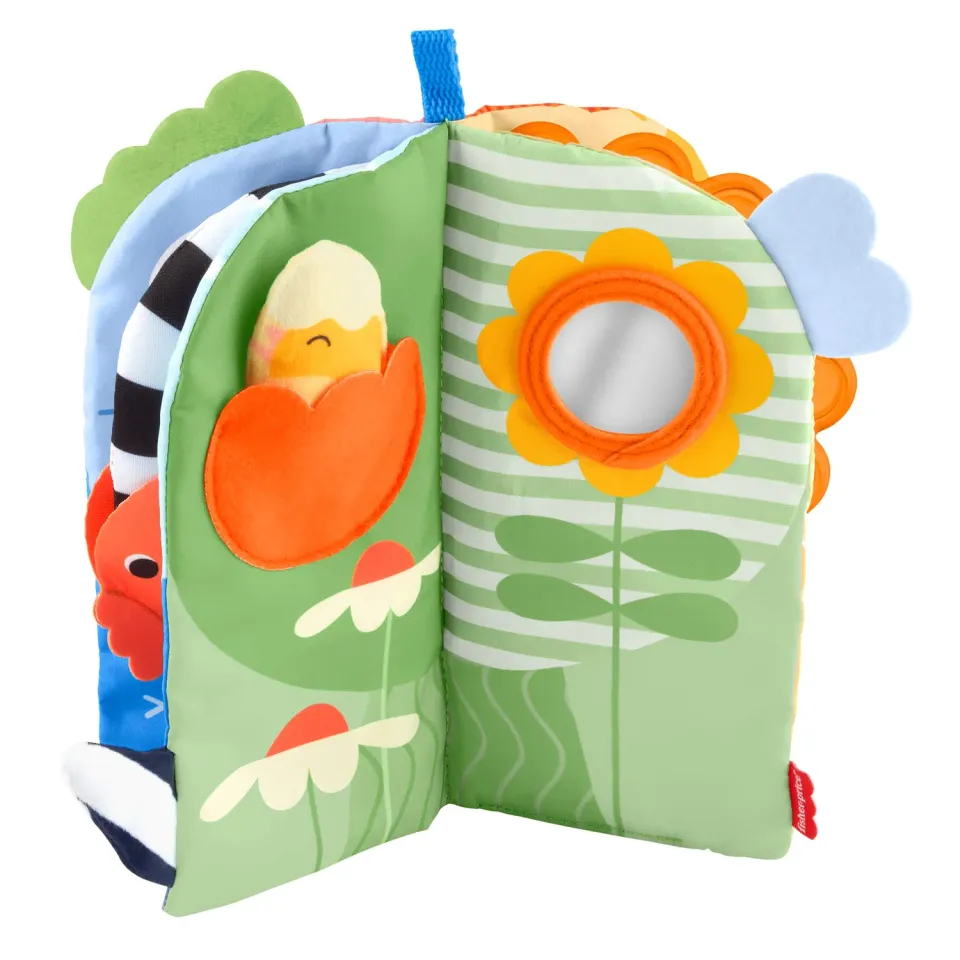 Fisher-Price Sensorische Seizoenen babyboekje zacht speelgoed