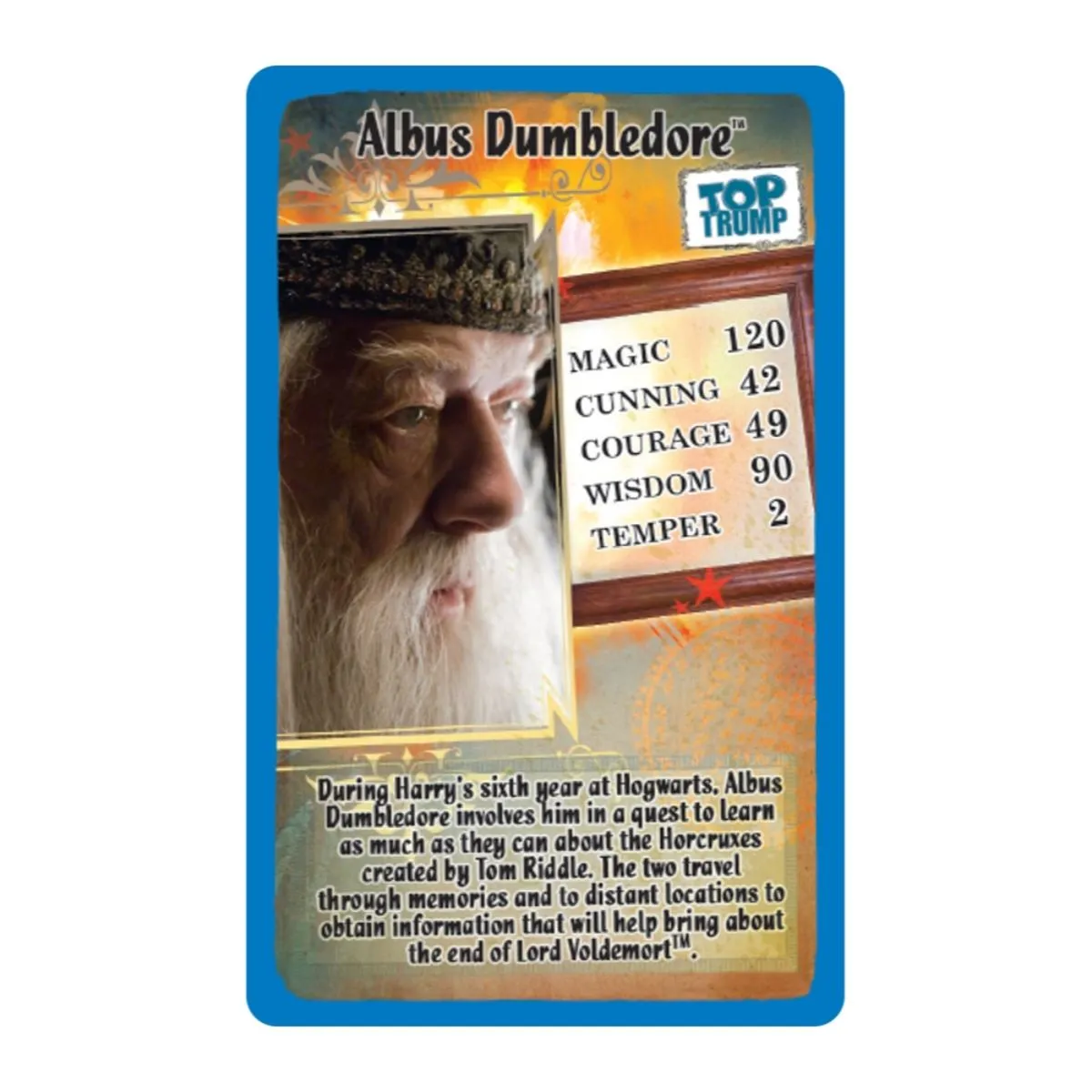 Top Trumps Harry Potter Half-Blood Prince kaartspel tovenaars
