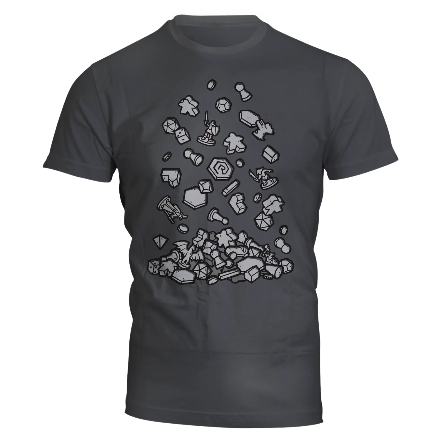 Roll A Crit Crit Falls Apart slim fit T-shirt rood